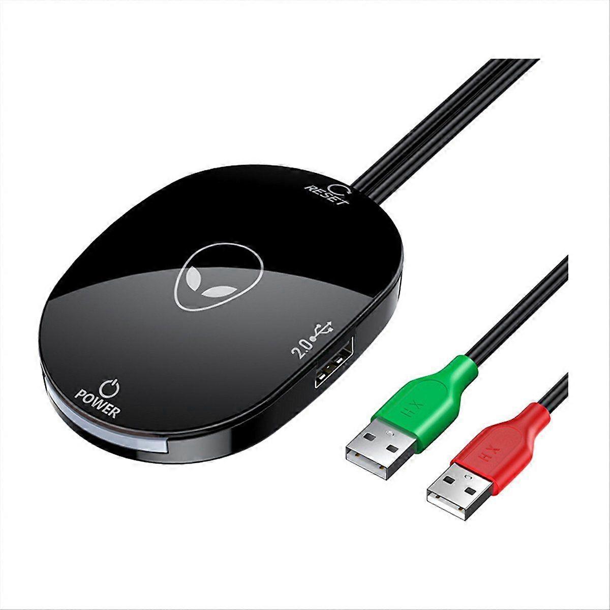 Computer Desktop Switch LED Lights PC Motherboard External Power Button Extension Cable for Home Of