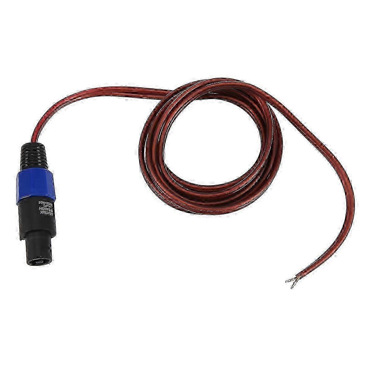 Amplifier cable for Speakon connection bare wire ends