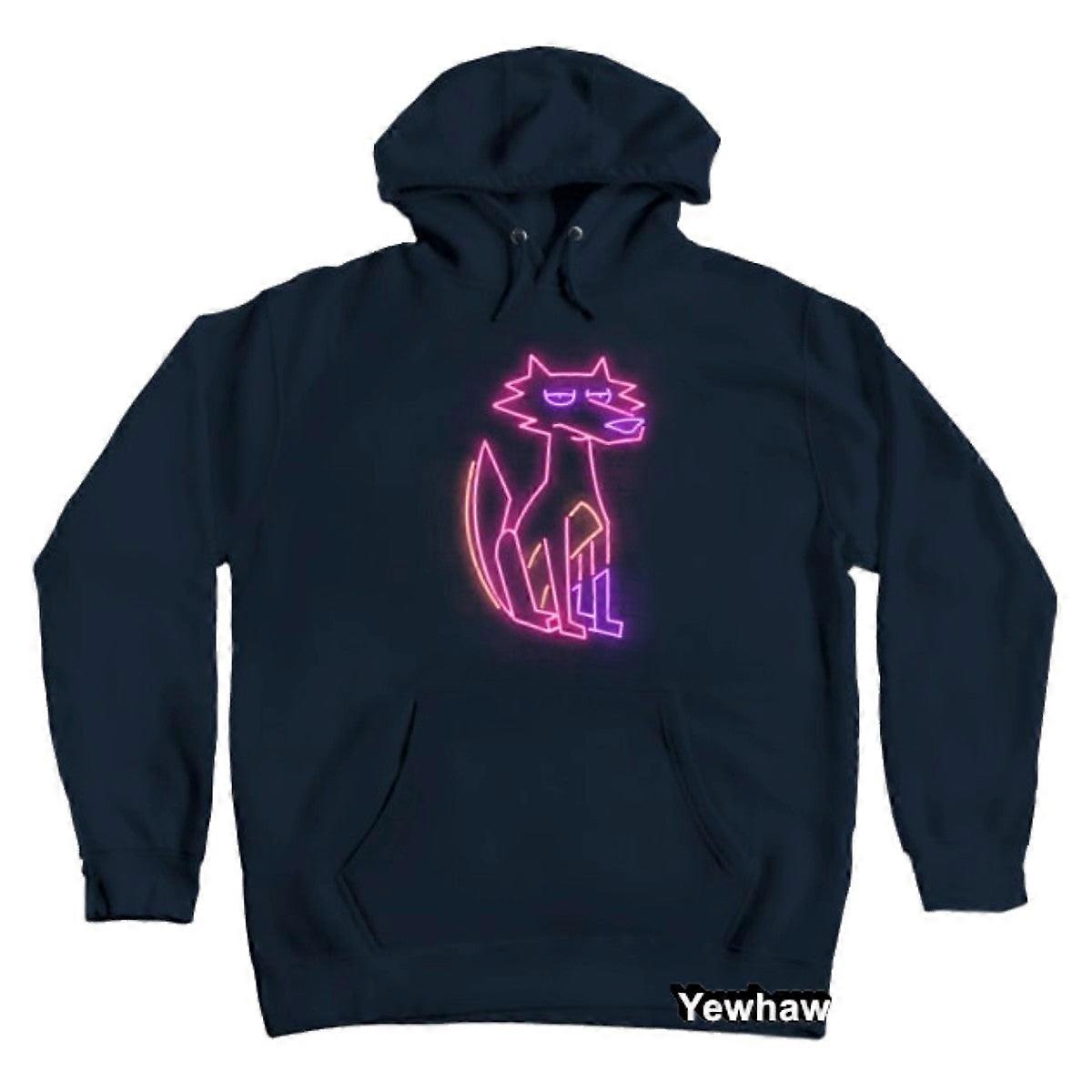 Vesmírná mikina s kapucí Neon Coyote