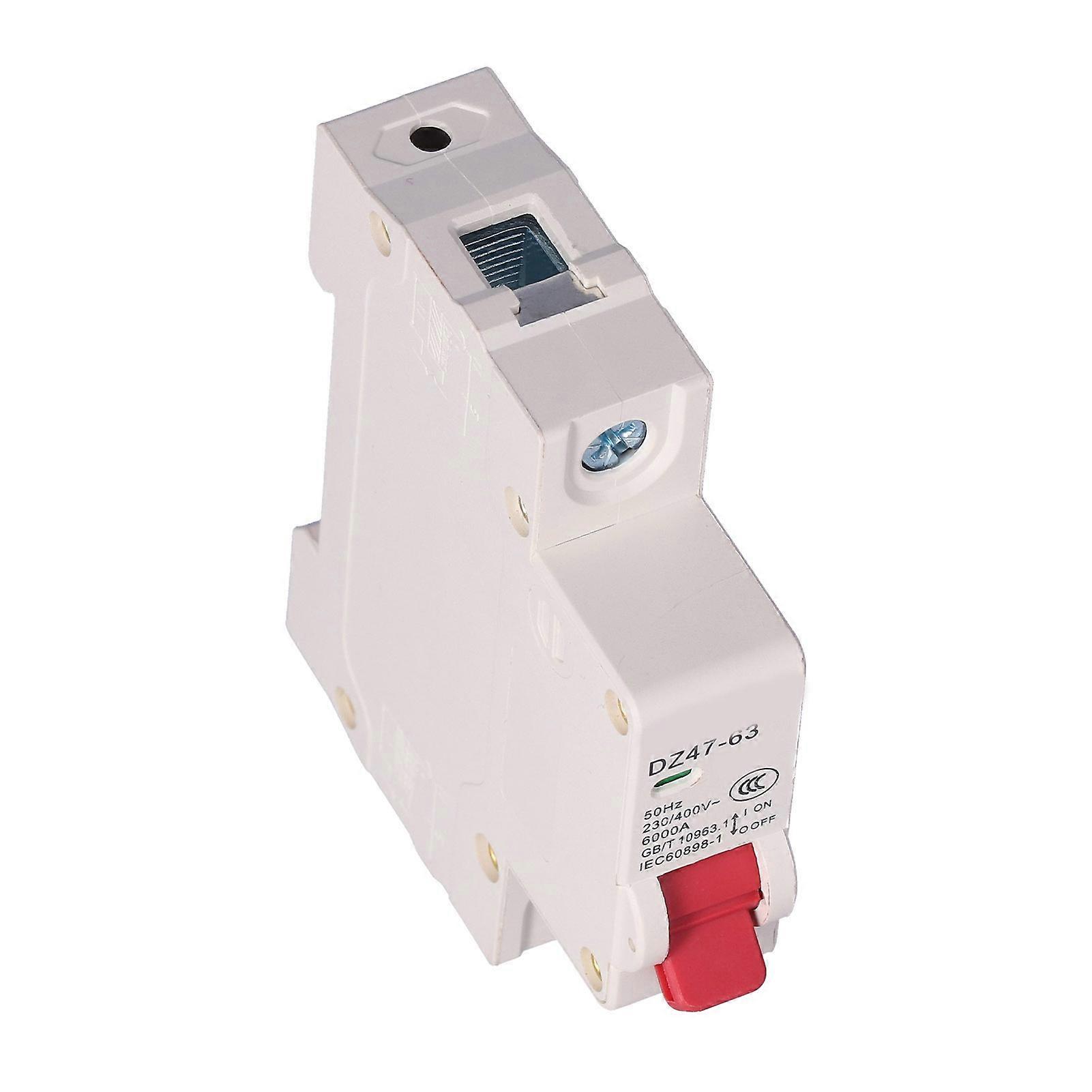 Circuit Breaker 1P Mini Air Switch MCB Overload Short Protection Accessory for Household20A 