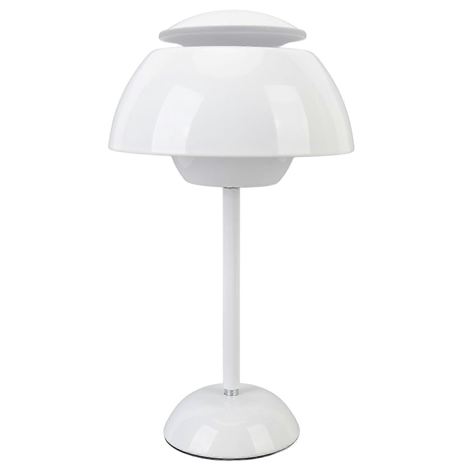 Table Lamp Retro Cordless Stepless Dimming Rechargeable Touch Control Flower Bud Desk Lamp for Bedroom 