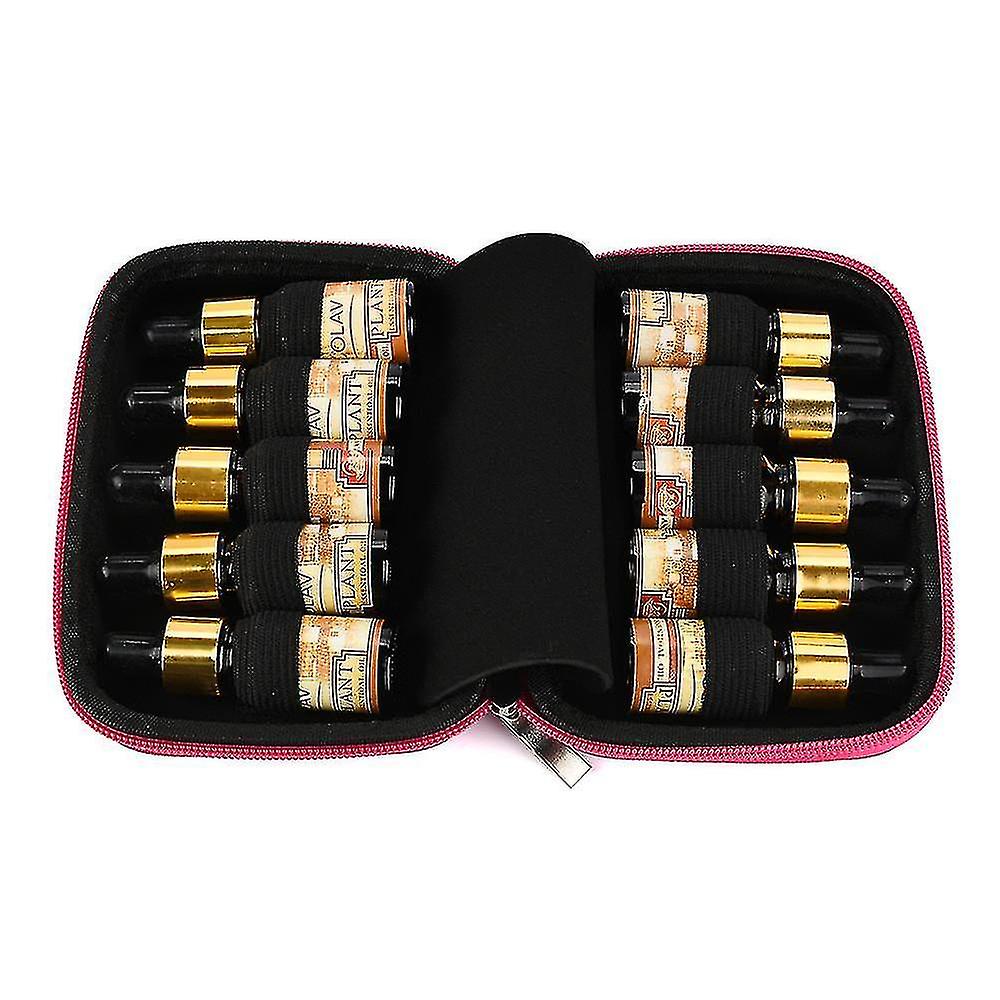 Cookware Sets 10 Roller Bottles Essential Oil Case Carry Holder Storage Aromatherapy Bag