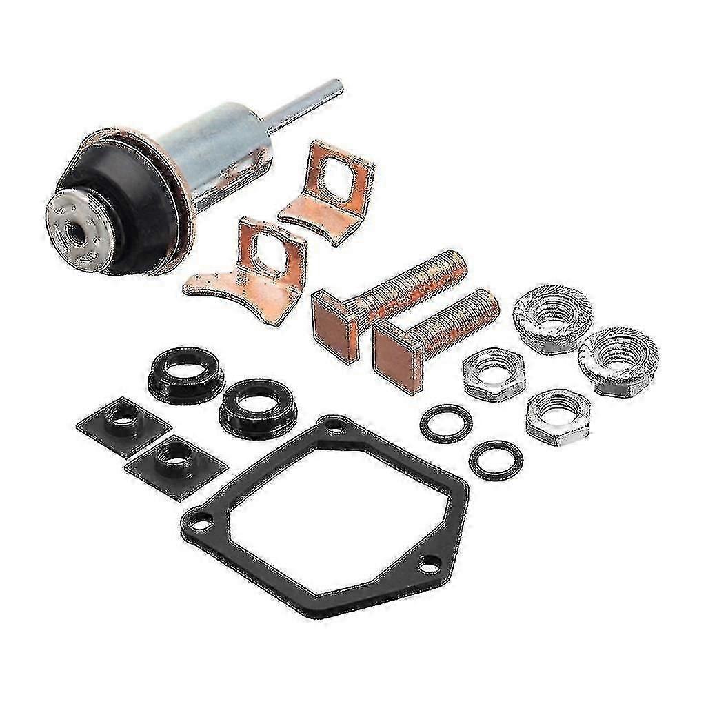 Starter Solenoid Repair Rebuild Set Contact & Plunger Assembly Replacement hwySH