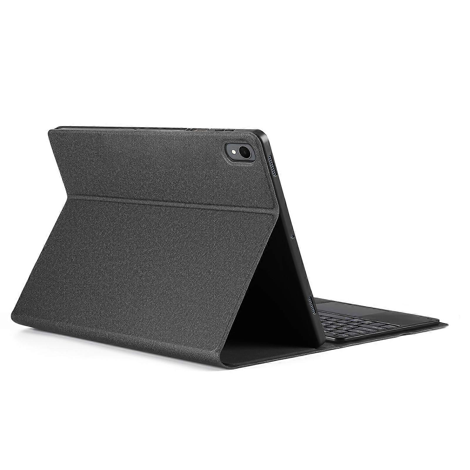 For Samsung Galaxy Tab S11 Bluetooth-compatible Keyboard DUX DUCIS TK Series Leather Cover Stand with Touchpad