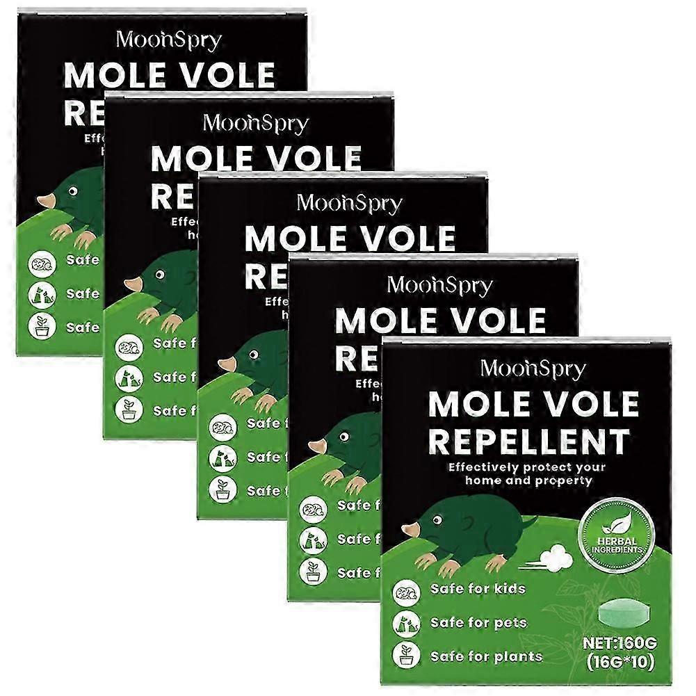 fast-acting mole repeller for yard and camping