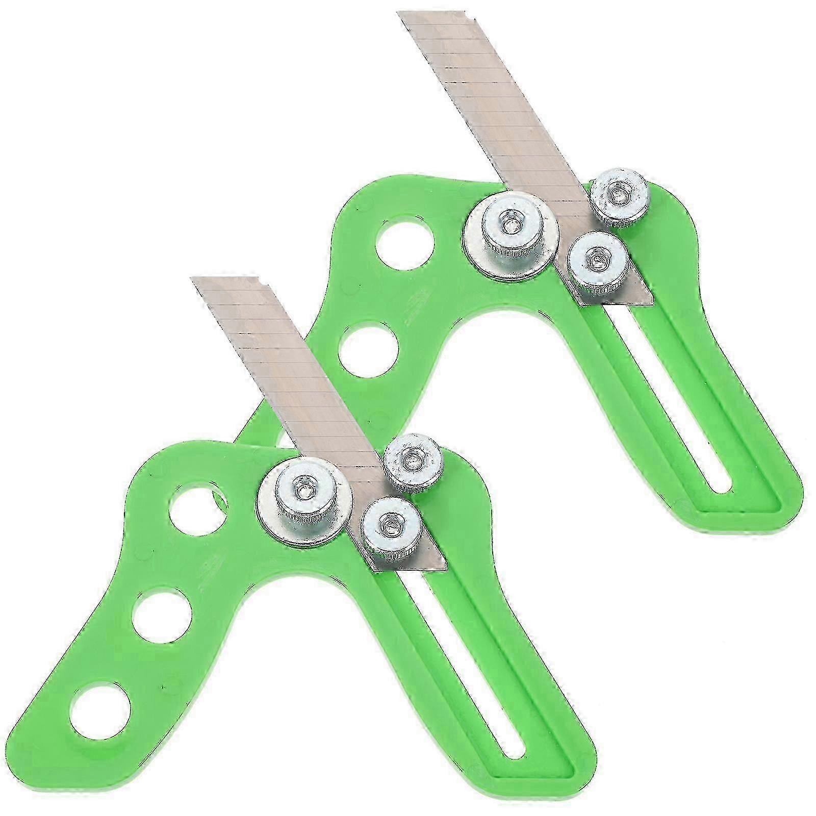 2pcs Hand Planer Block Plane Arc Edges Smoothing Tool Chamfering Planer