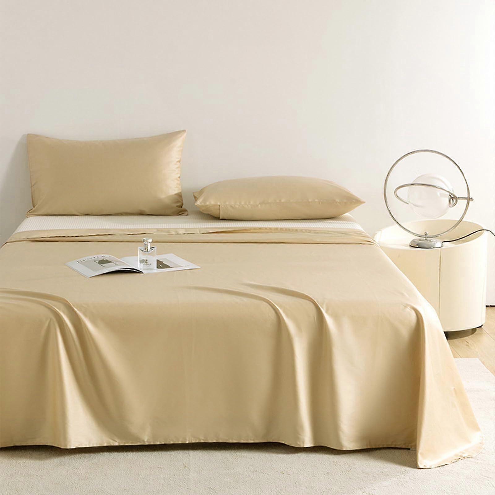 Flat Sheet 220x250 Cm UltraSoft Bed Sheet Hotel Quality Bedding Shrinkage and FadeResistant  Sheet