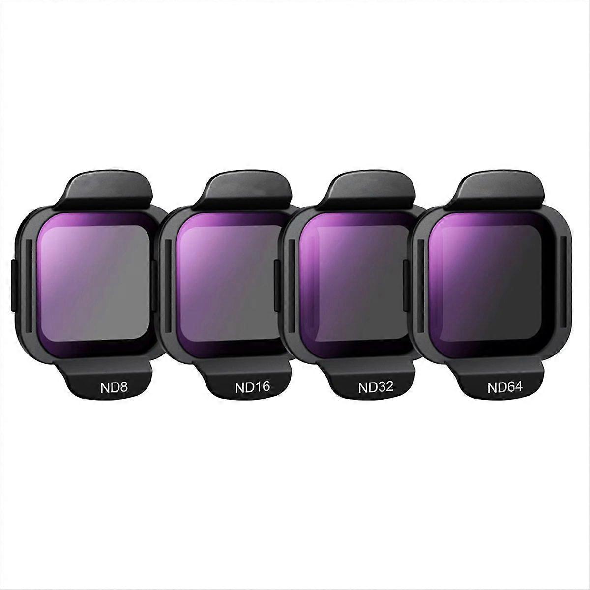 For Flip ND Filter Kit ND8/16/32/64 HD Neutral Density Polarized Lens Filters Enhanced Aerial Photog