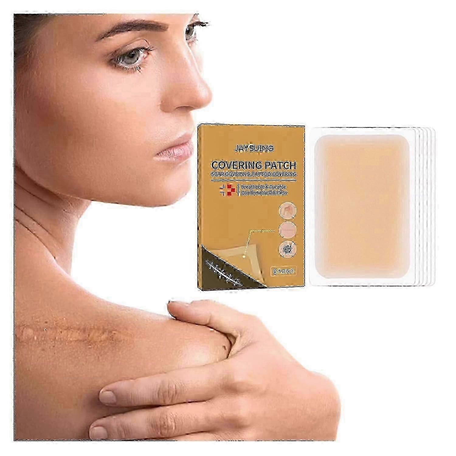 غطاء الوشم ، شريط تغطية الوشم الرقيق جدا المقاوم للماء ، تنفس الجلد الطبيعي الوشم خافي العيوب التصحيح لندبات الوشم الولادة