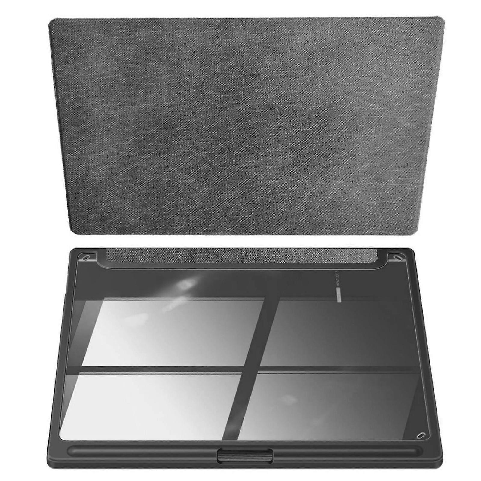 Quality Soft Cover for OnyxNote Air4 C/B/W Tablets Cover Pouch with Accurate Openings and Magnetic Security Closures  Gray