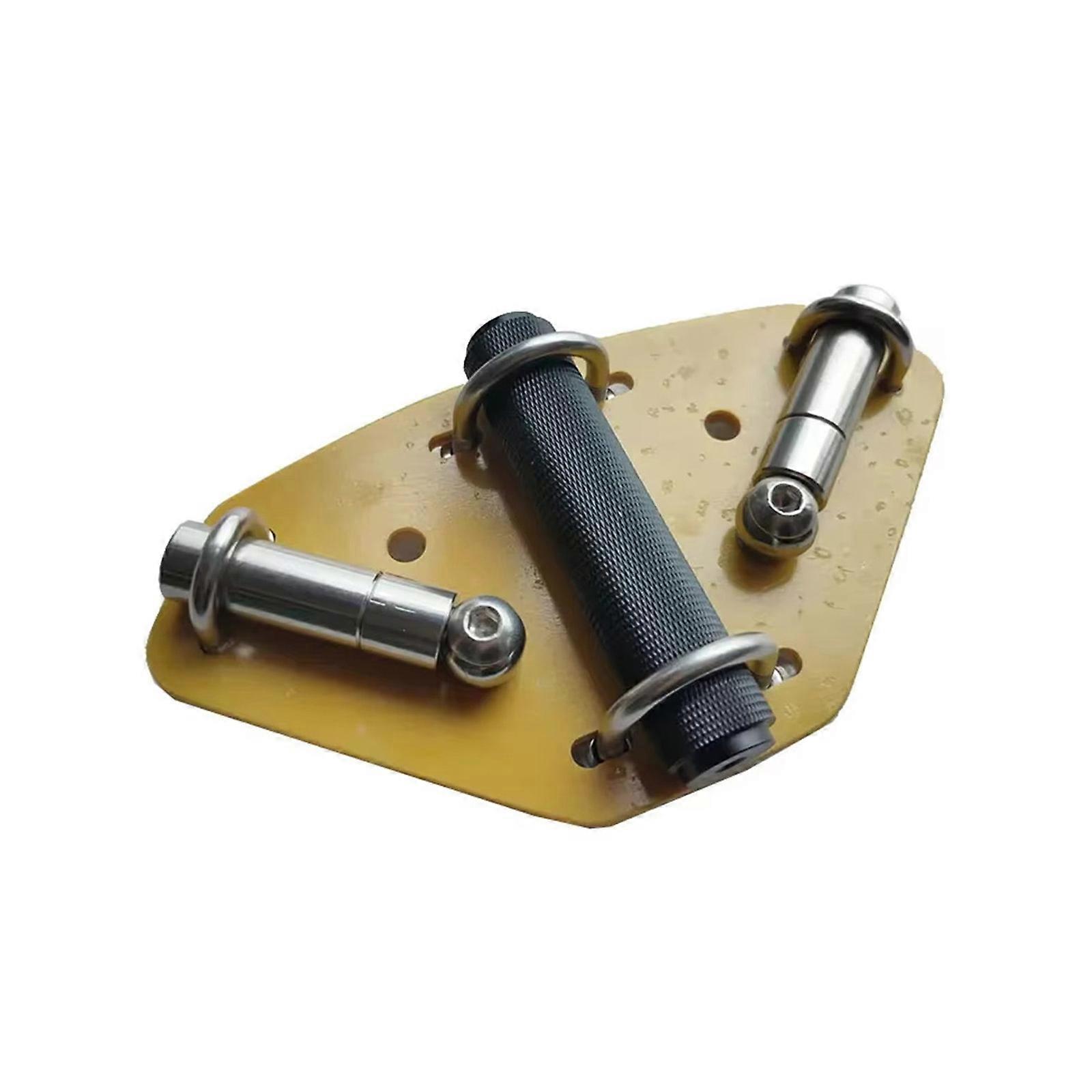 Professional V Base Plate Corrosion Resistant Metal Tripods Mount with Rapid Deployment Feature For Radio Antennas Multicolor