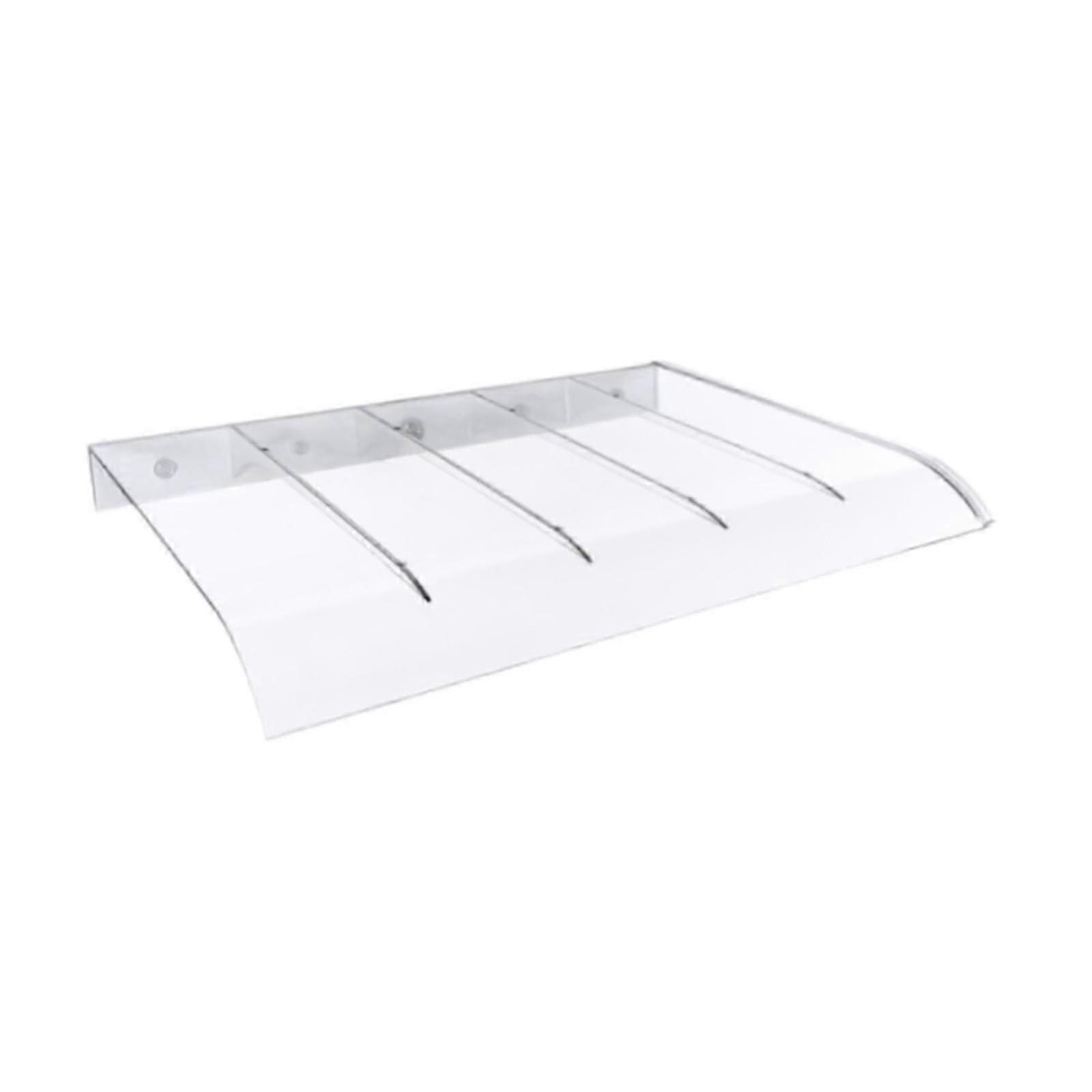 Window Door Awning Canopy Window Canopy for Balcony Outside Front Back Porch 60cmx40cm