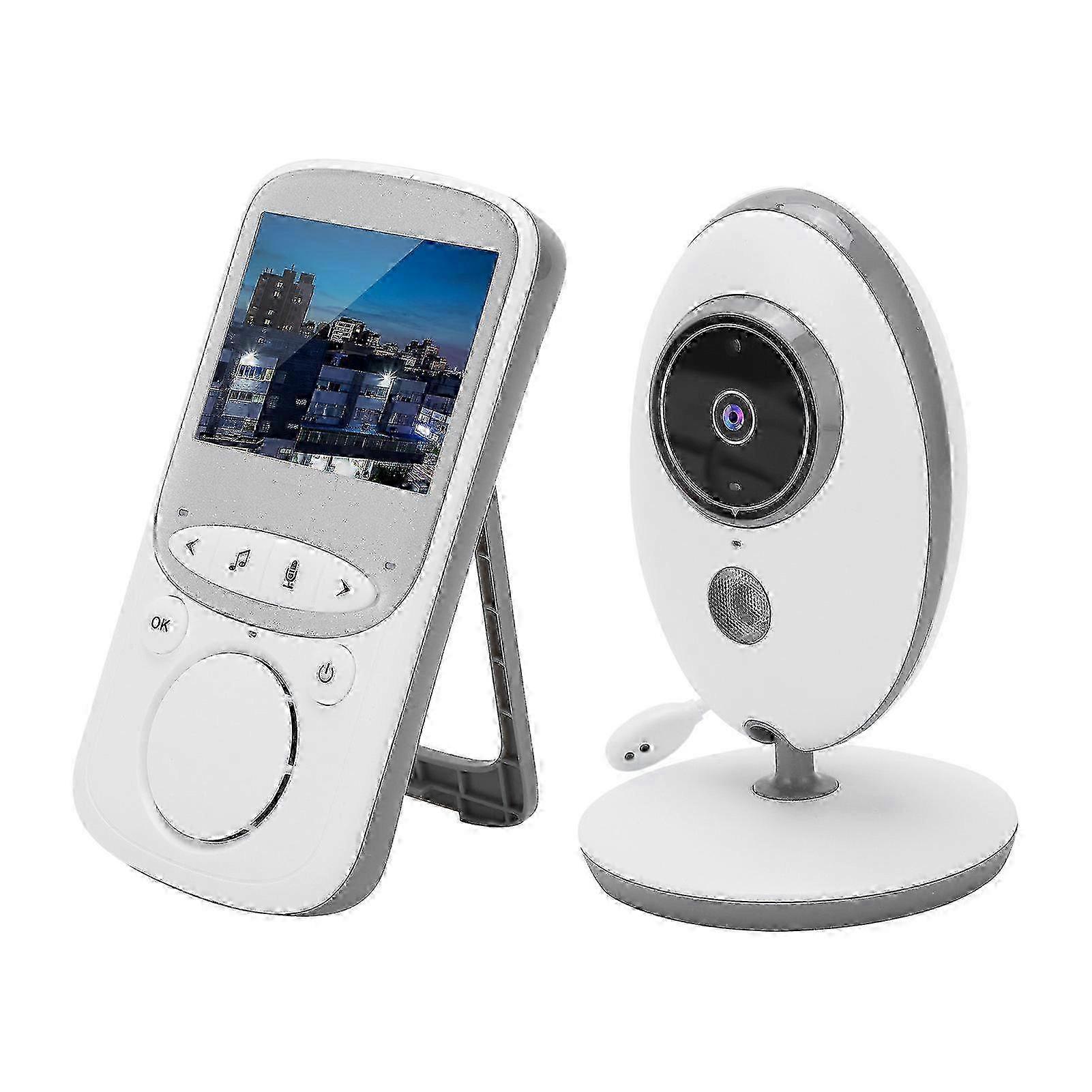 2.4in Smart Baby Monitor with 2-Way Audio & Temperature Display