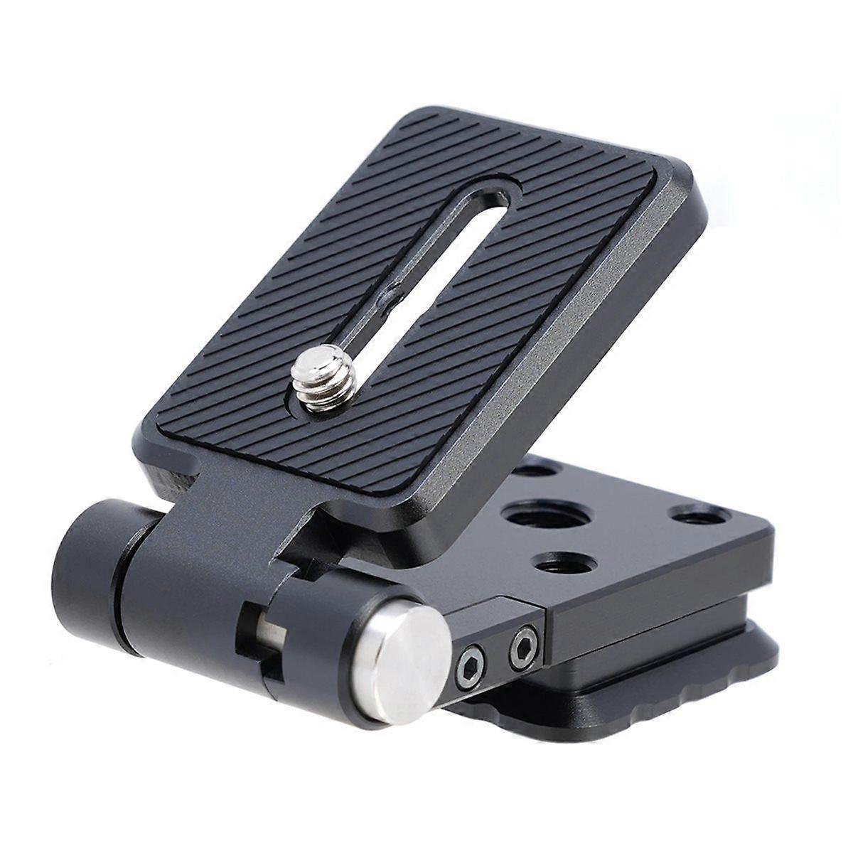 DSLR Camera Folding L Bracket Quick Release Plate for for Tripod Gimbal Vertical Horizontal Switchi