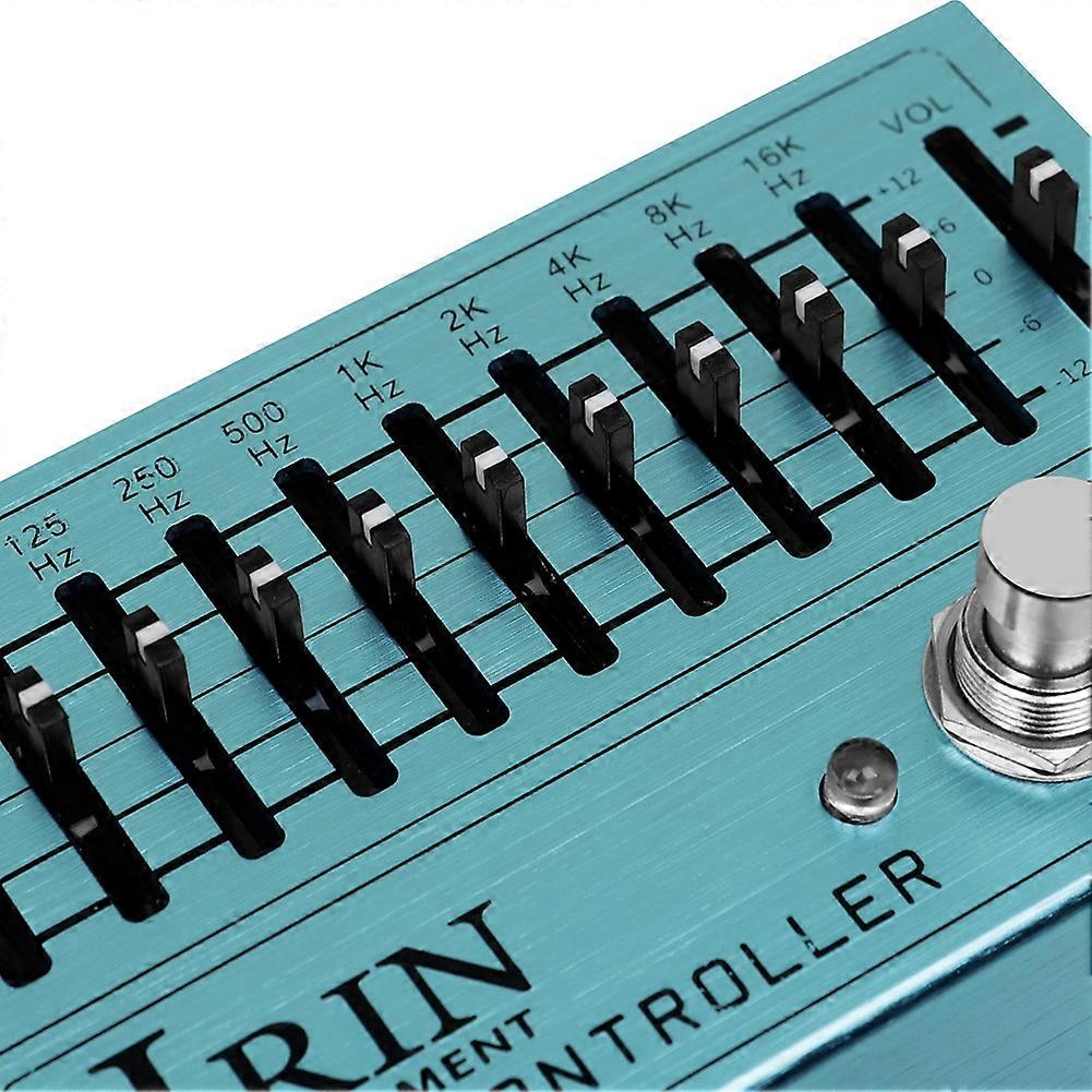 IRIN Guitar Effects Equalizer Guitar Effects Pedal Mini Guitar Equalizer Black