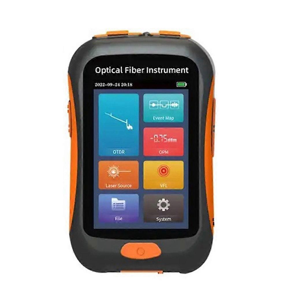 Mini OTDR NK2800 Active Fiber Instrument Test 1550nm Fiber Optic Reflectometer and VFL OLS OPM EventMap 20dB 60/80Km APC