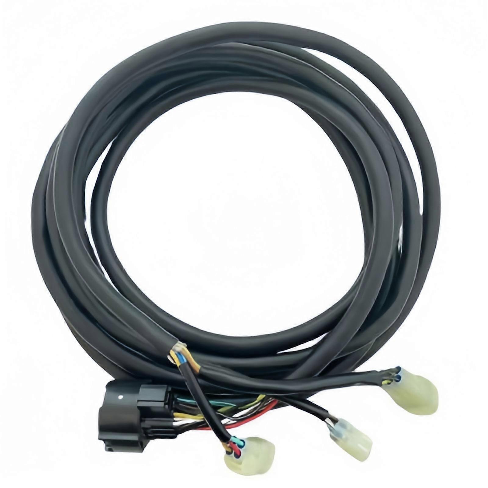 Marine Grade Engine Control Cable With Strengthened Durability And Secure Connection For Vessel Systems Multicolor