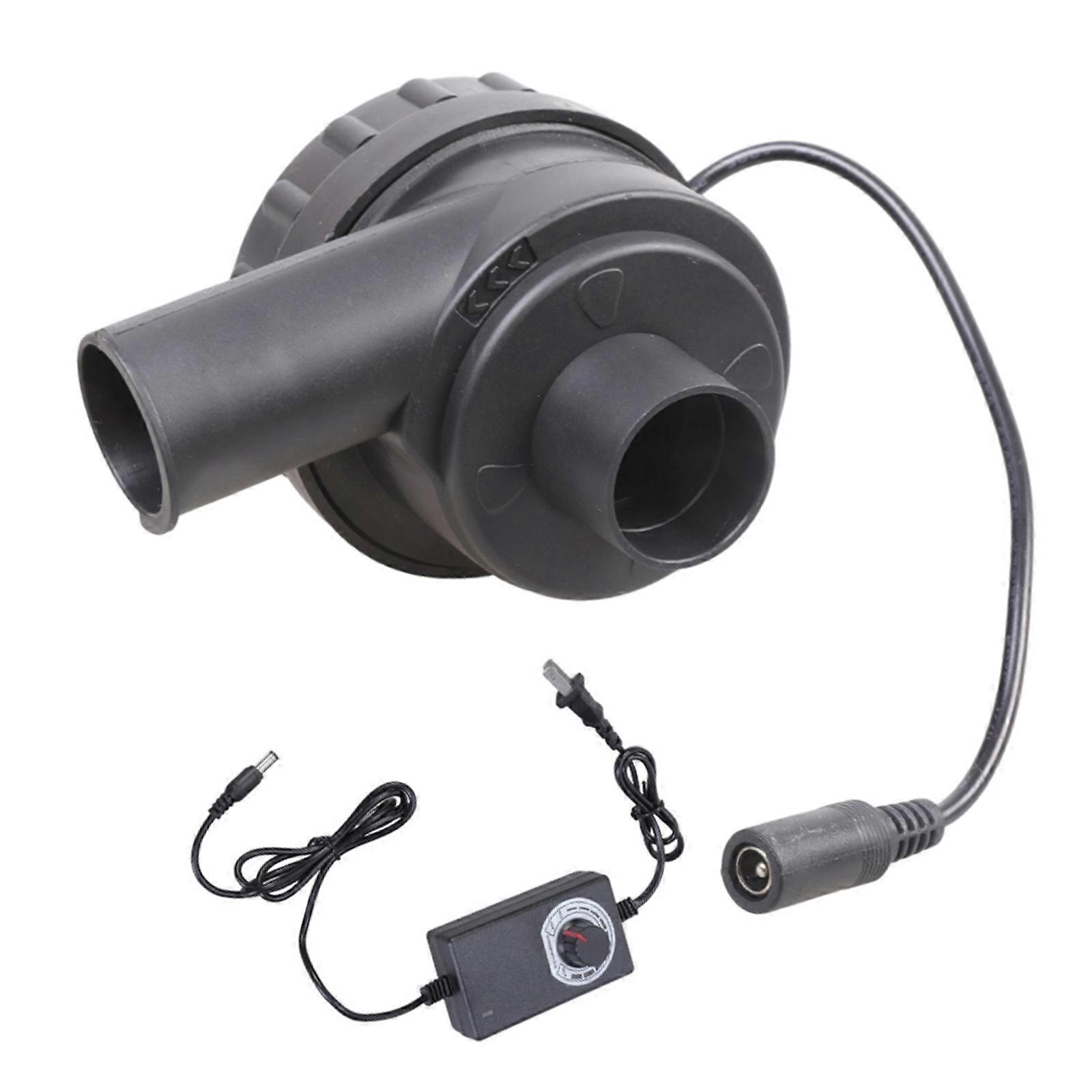 High Efficiency 7.5cm Detachable Exhaust Fan Variable Speed Control 1.6M Cable For Workshop Electronics Ventilation Multicolor