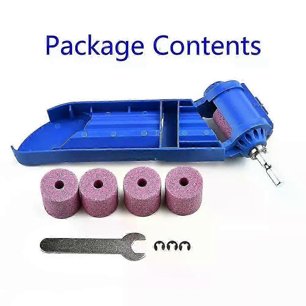 Portable Drill Bit Sharpener Sharpening Tool Corundum Resisting Grinding Wheel Rotary Tool For Electric Drill Accessories