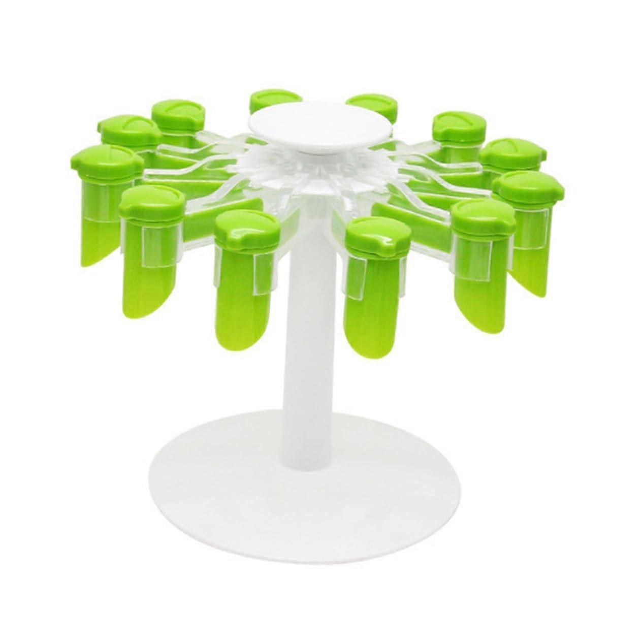 Spice Rack Organizer 360° Rotating Seasoning Packet Holder for Kitchen Countertop Storage