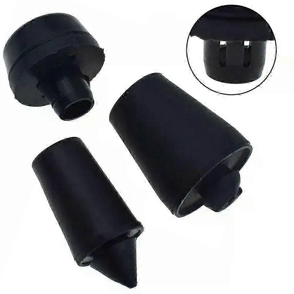3PCS Rear Damping Stopper Block Tailgate Rubber For Toyota For RAV4 09-12 Rear Damping Stopper Block Tailgate Rubber Buffer