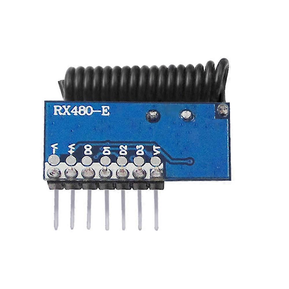 315Mhz RF Receiver Learning Code Decoder Module Wireless 4 CH Output for Remote Controls 1527 2262 Encoding