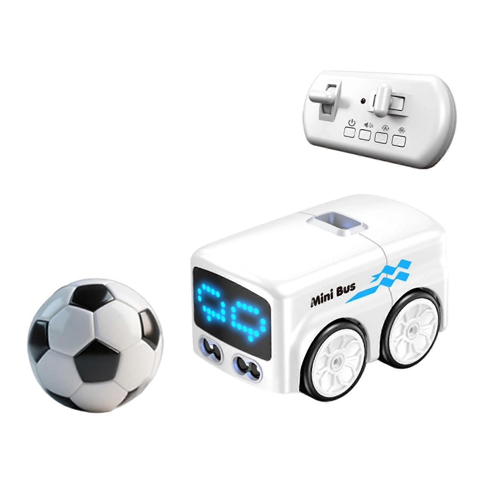 Gesture Sensing Remote Control Mini Bus Toy Car Featuring 5 /h Speed USB Charging & Strong Plastic for Children Gift Multicolor