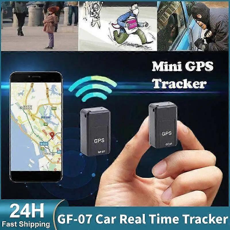 1PC Mini GF07 GPS Car Tracker Real Time Tracking Anti Theft Anti Lost Locator Strong Magnetic Mount SIM Message Positioner