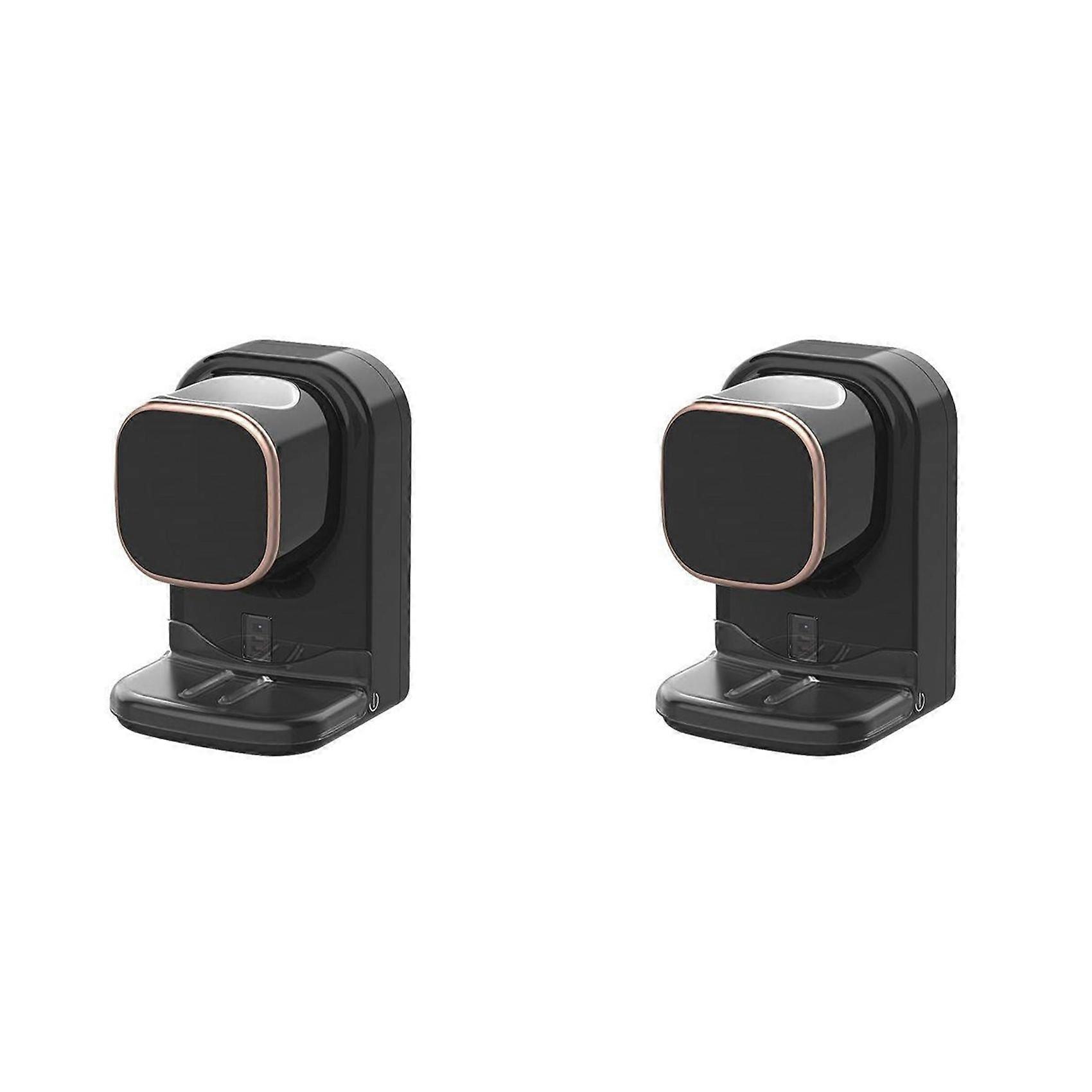 2X Automatic Electric Toothpaste Dispenser Auto Toothpaste Dispenser+Sensor for Bathroom Wall Mounted Toothpaste Pump 2