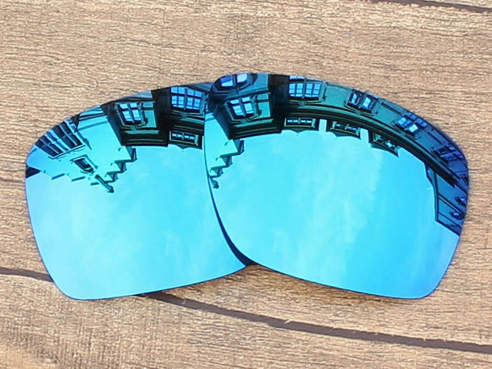 Vonxyz Polarized Lenses for-Oakley Dispatch 1 OO9090 Sunglass Blue Mirror