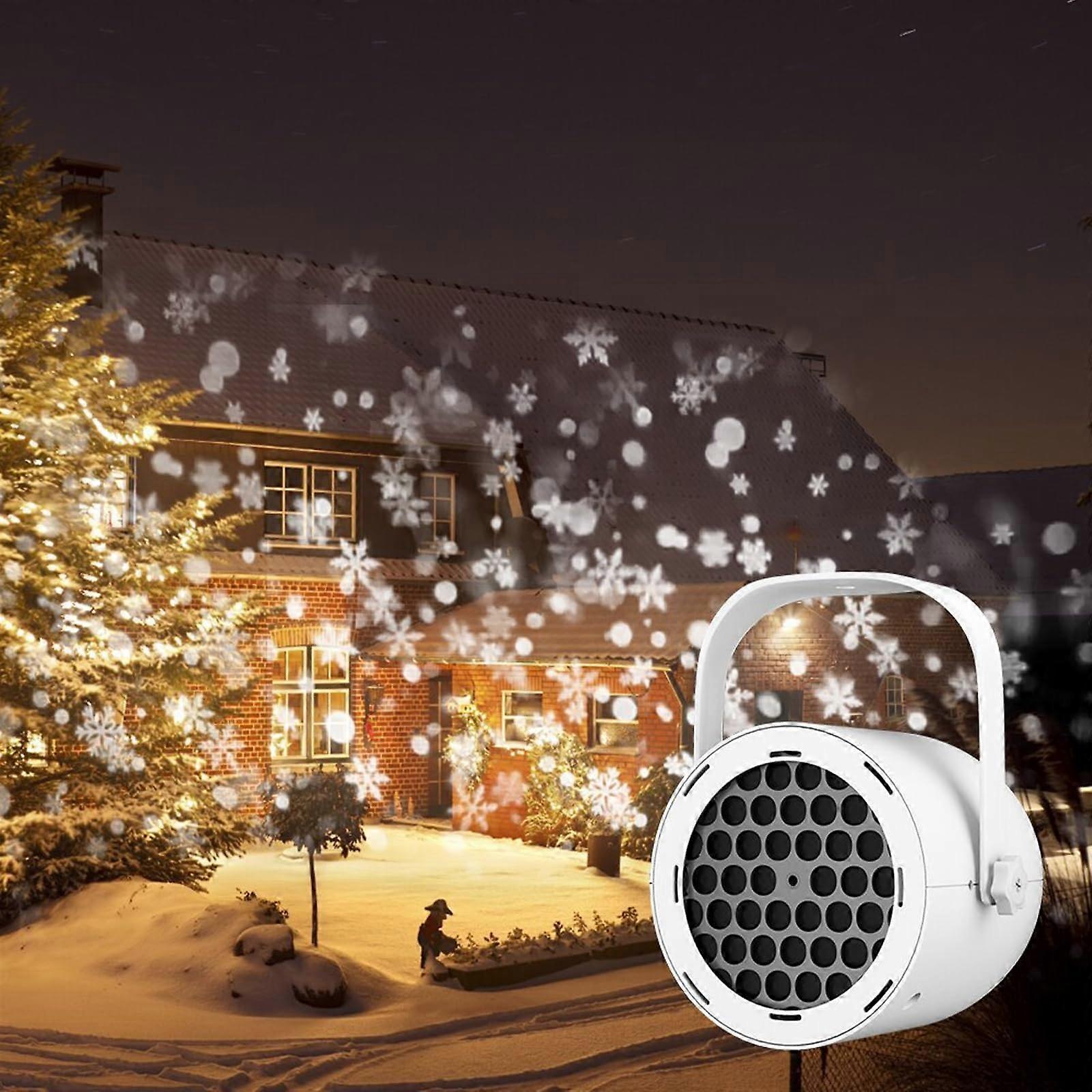 Christmas Light Projector with 16 Dynamic Patterns, Super Bright LED, USB Powered for Indoor Outdoor