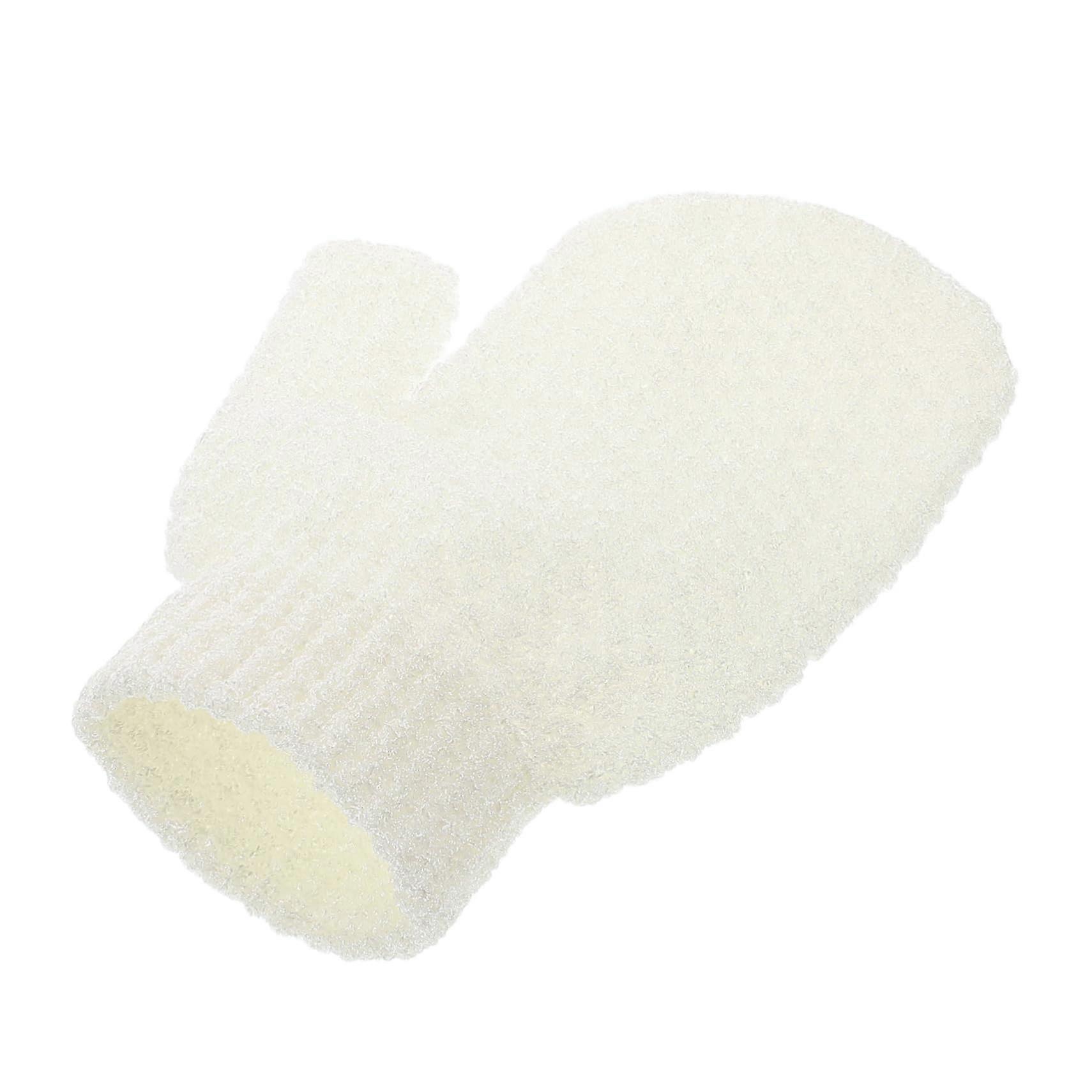 Double Sided Exfoliating Gloves for Shower Deep Pore Cleansing and Gentle Skin Body Scrubber