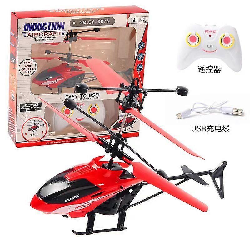 Gesture Sensing Remote Control Helicopter - Indoor Flying Toy with LED Lights, 10-Minute Flight Time, Ideal for Teenagers & Kids, Perfect Birthday Gif