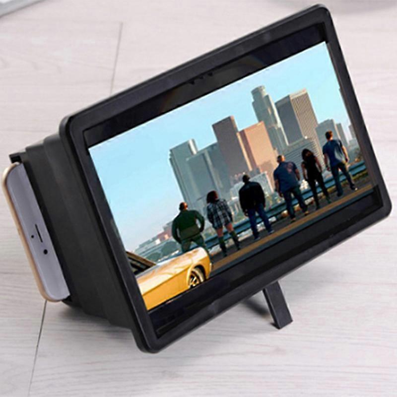 Universal Portable 3D Video Enlarge Smartphone Screen Magnifier Amplifier8.2inch