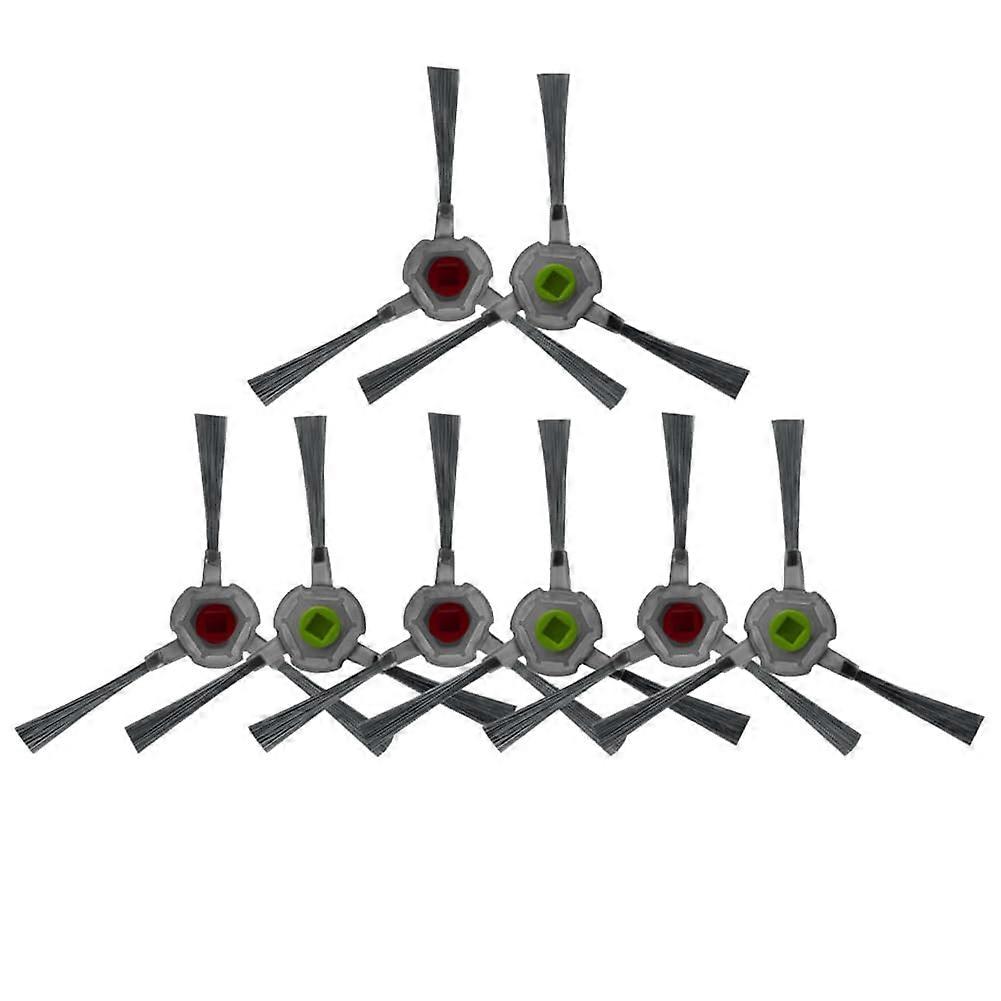 8 Pcs Side Brush Set and Mop Cloth Replacement for Ecovacs Deebot OZMO U2, LongLasting Cleaning Power