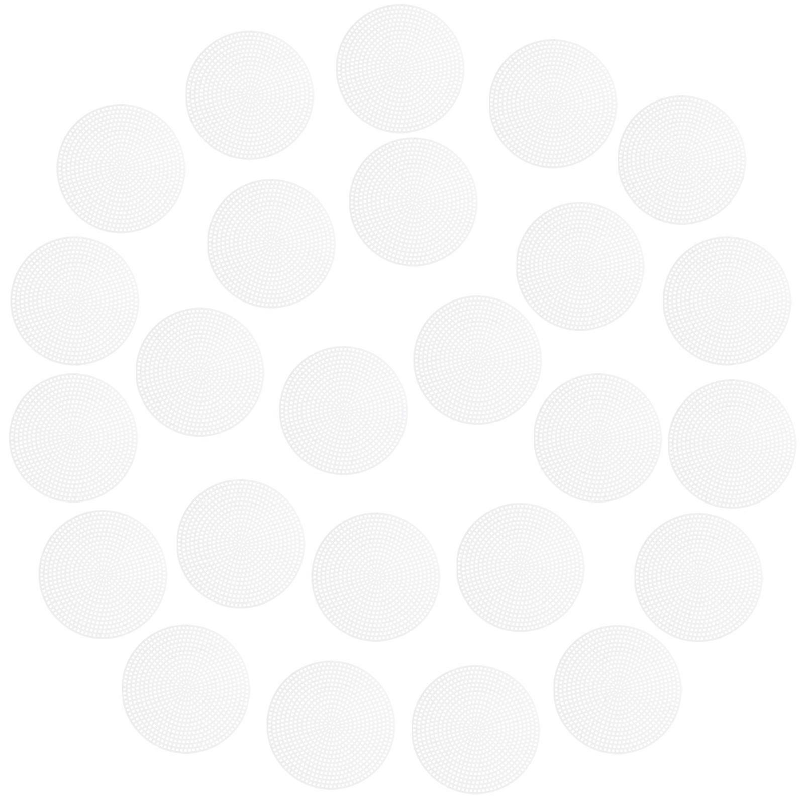 Cross Stitch Mesh Plastic Mesh Sheets for DIY Crafting 30Pcs Pack