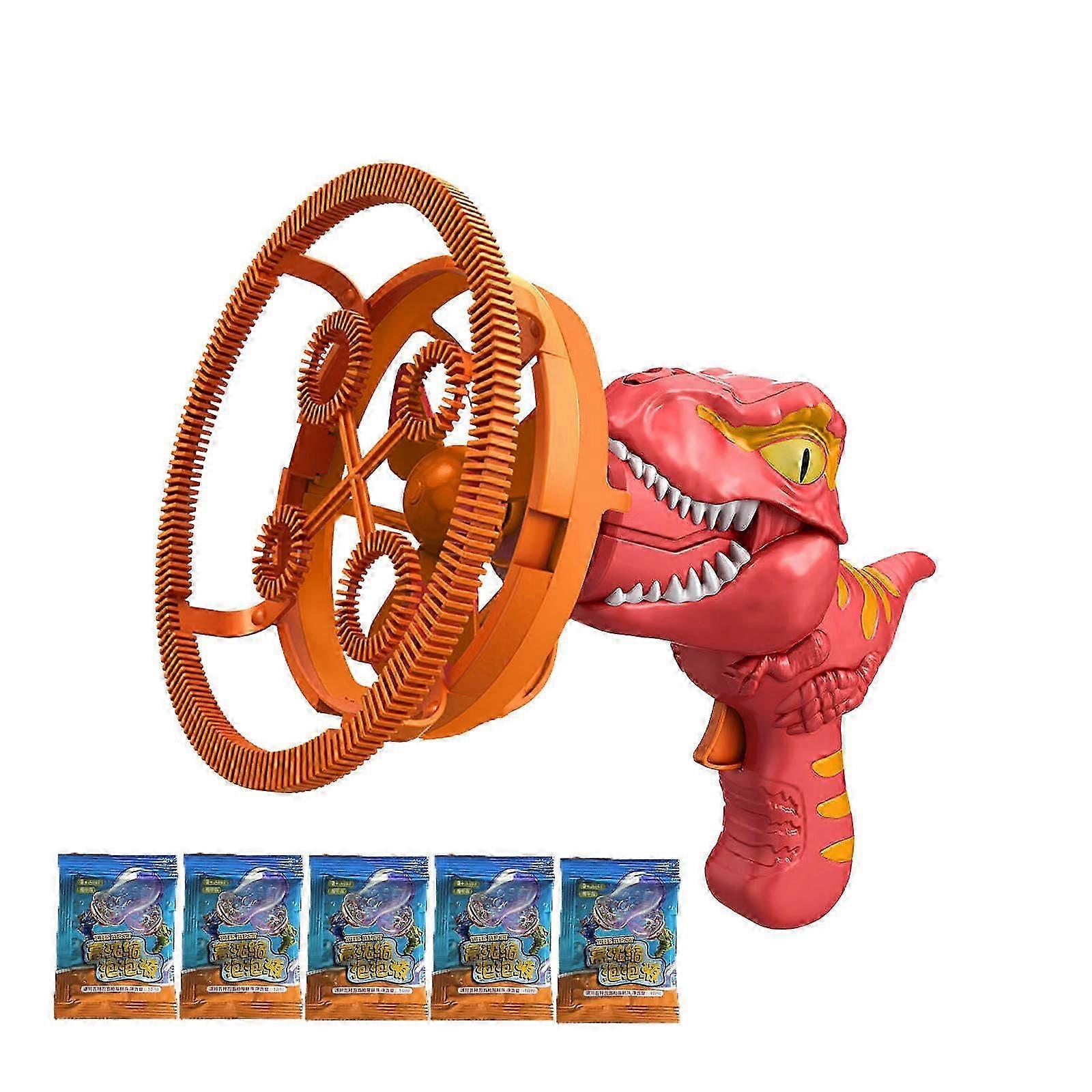 2025 Holiday Ornaments Big Bubble Medium Bubble Bubble Machine Semi-automatic Dinosaur Bubble Machine 250ml_c24073292