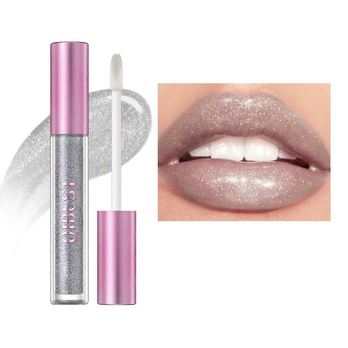 Lip Gloss with Clear Shimmer,  Shine Moisturizing Finish, AllDay Hydration, Natural Plump Effect