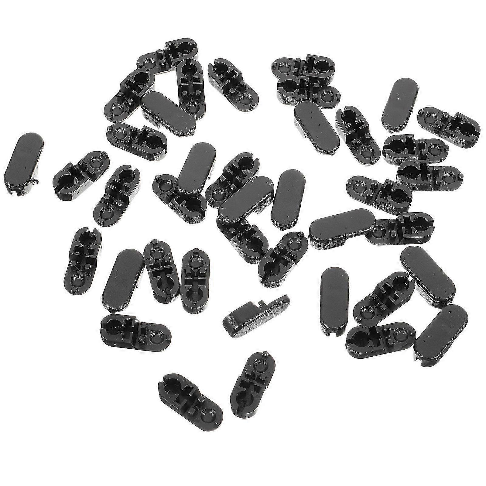 Blind Clips Vertical Blind Chain Connectors Set for Home Use 100Pcs