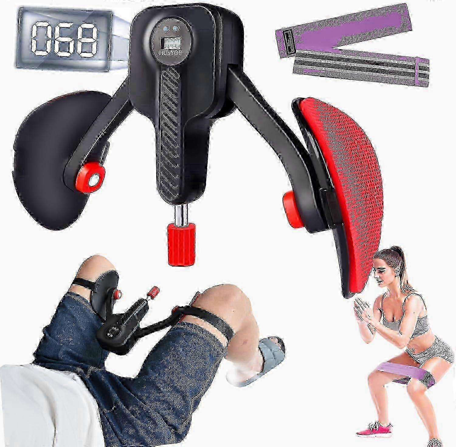 "Thigh Master 0-110 lbs Adjustable Resistance Inner Thigh Trainer"