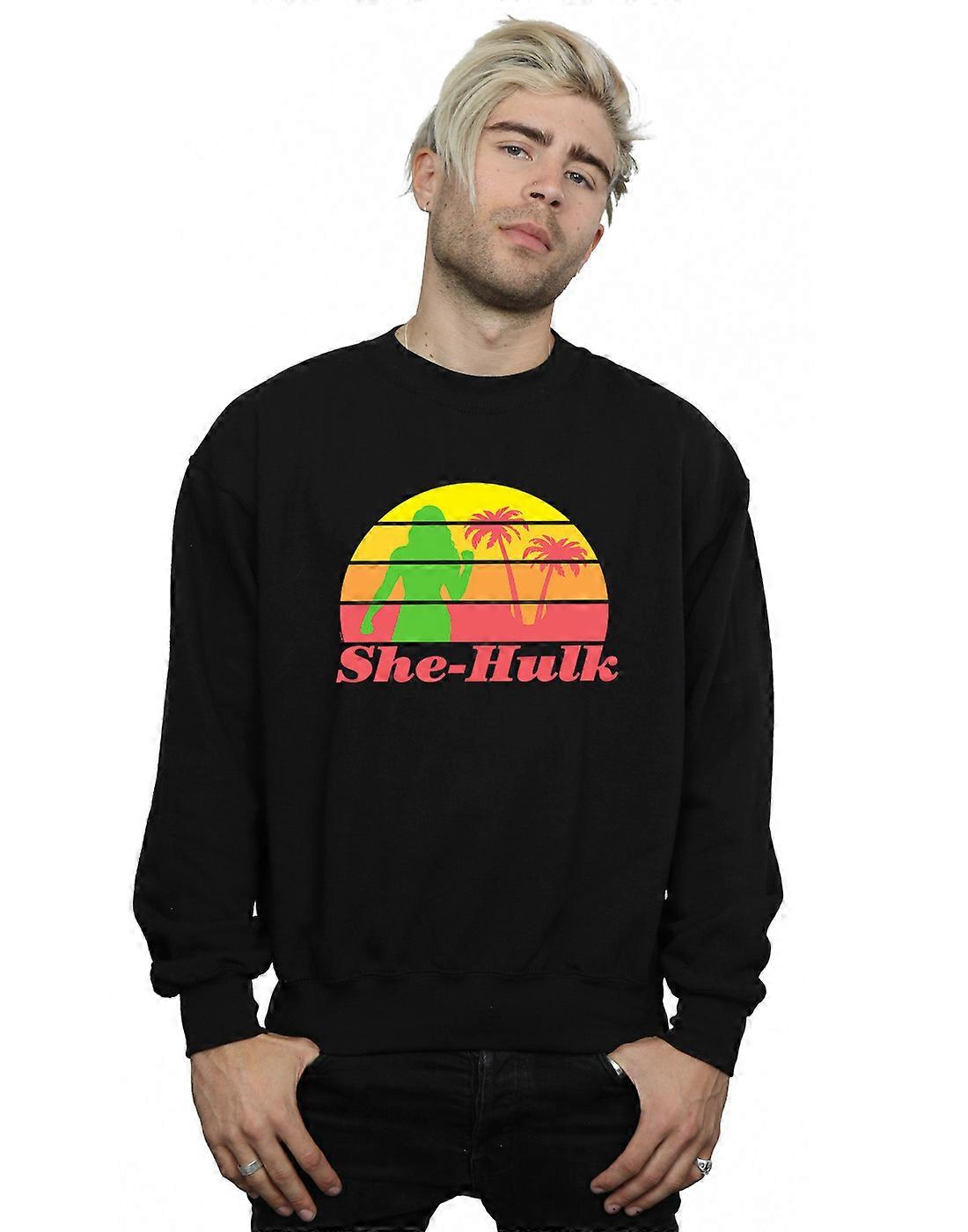 Marvel Men's She-Hulk: Avocat Sunset Flex Sweatshirt