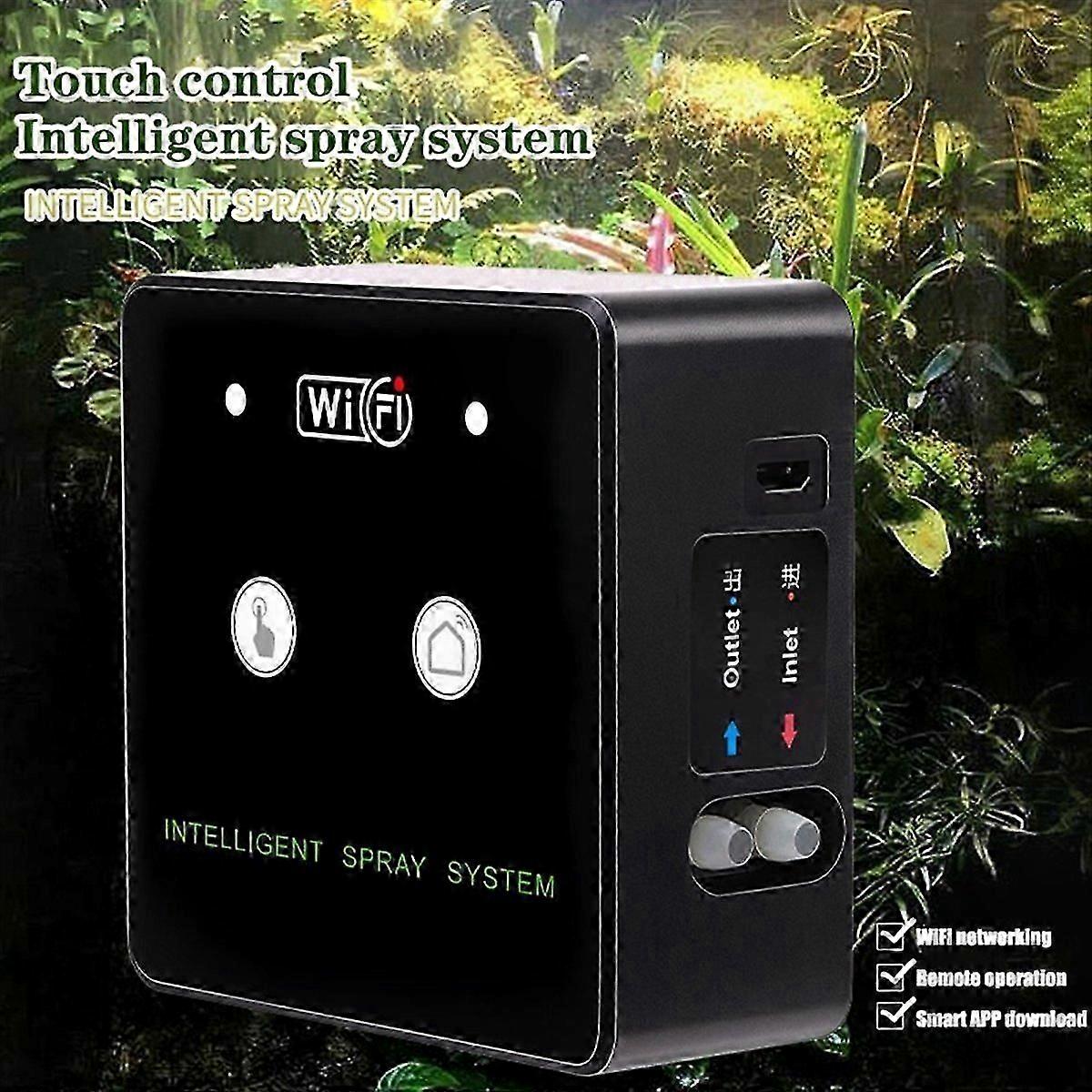 WiFi Controlled Automatic Misting System for Gardens and Greenhouses with Timer Functionality