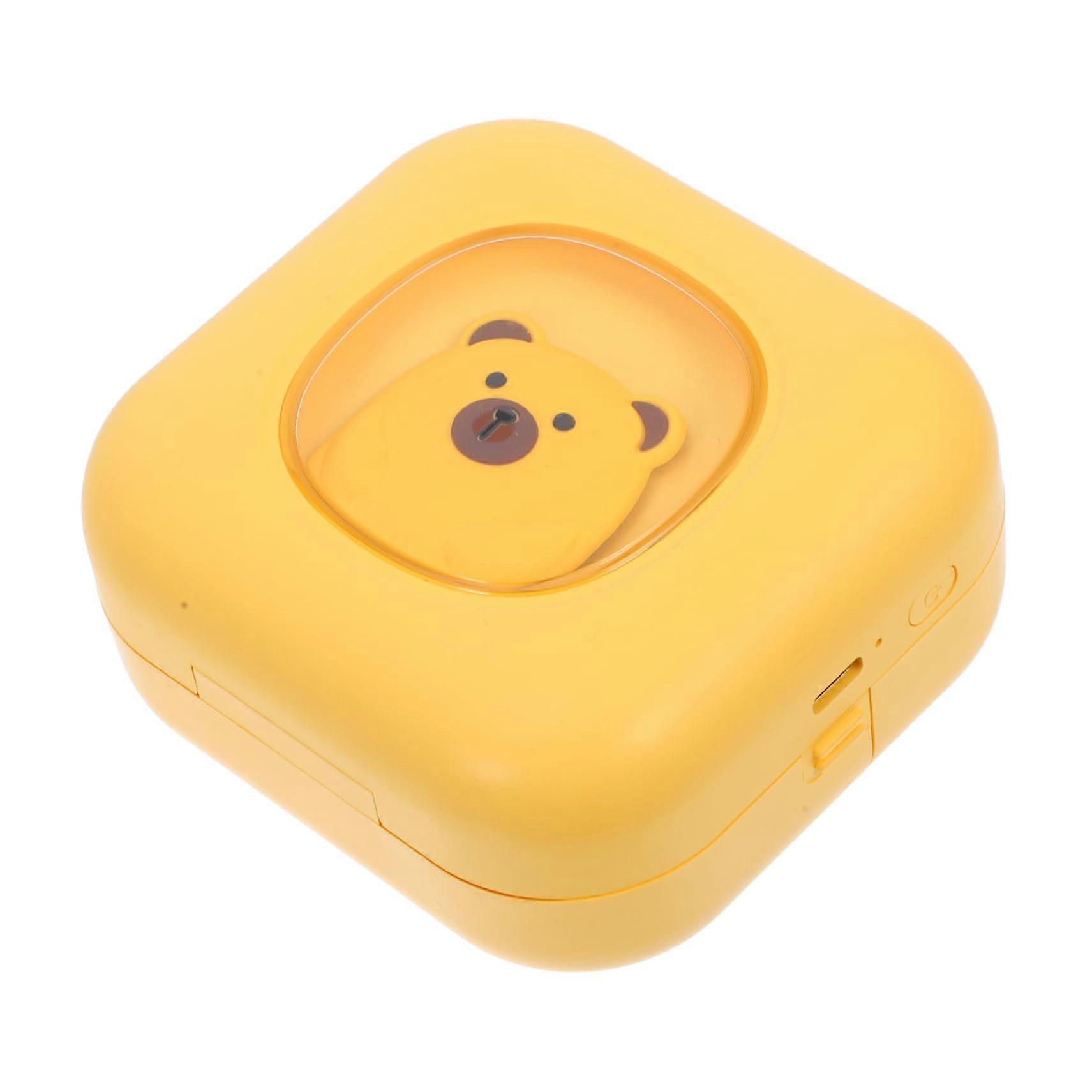 Mini Thermal Printer with 6 Paper Rolls for School Journaling Photo and Label Printing