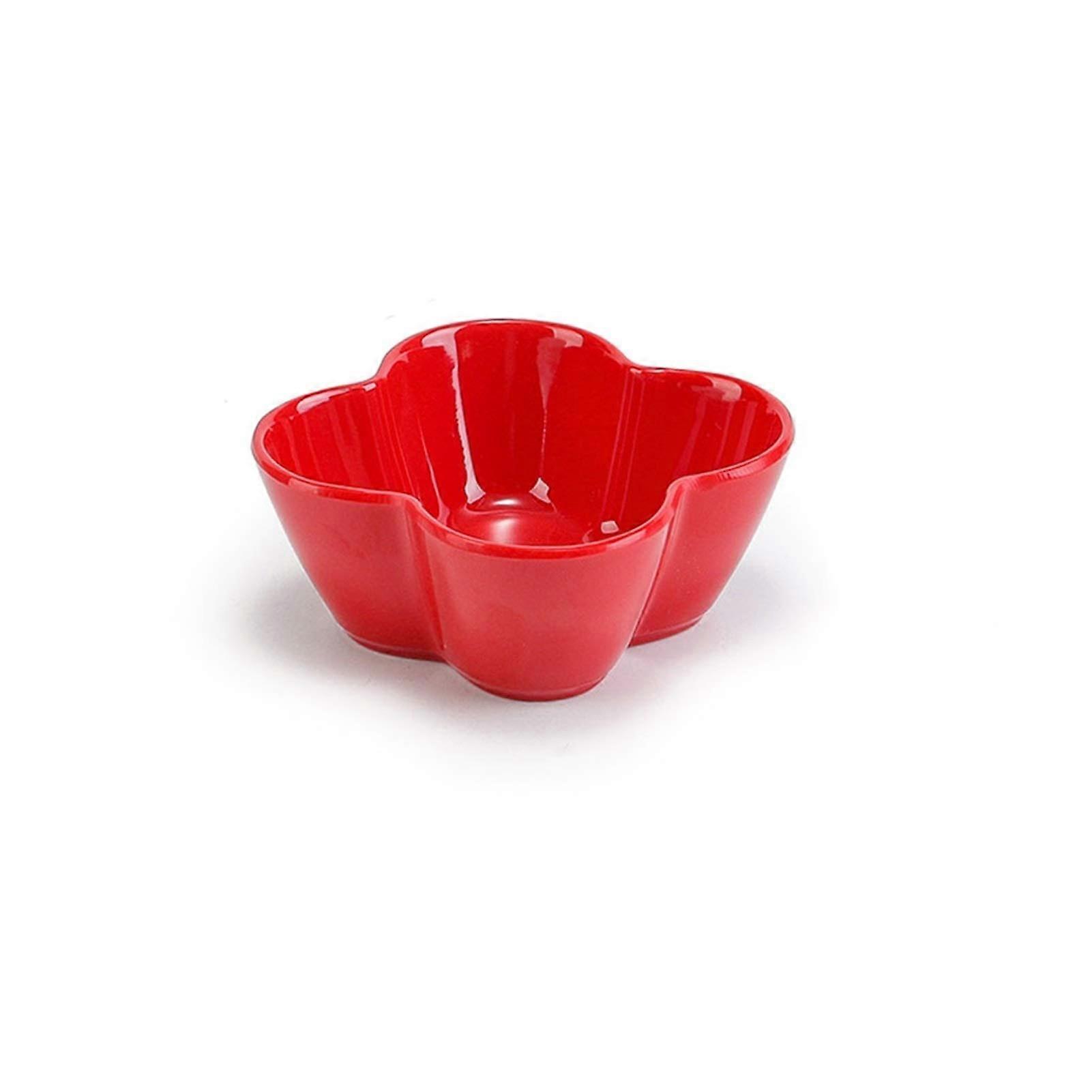 Plastic Soy Sauce Dipping Bowls Set, MultiColor Small Sauce Dish for Kitchen and Dining