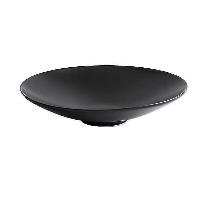 Ceramic Dinner Plates Set White Pasta and Soup Bowls Stackable Durable Porcelain 7.75 Inches