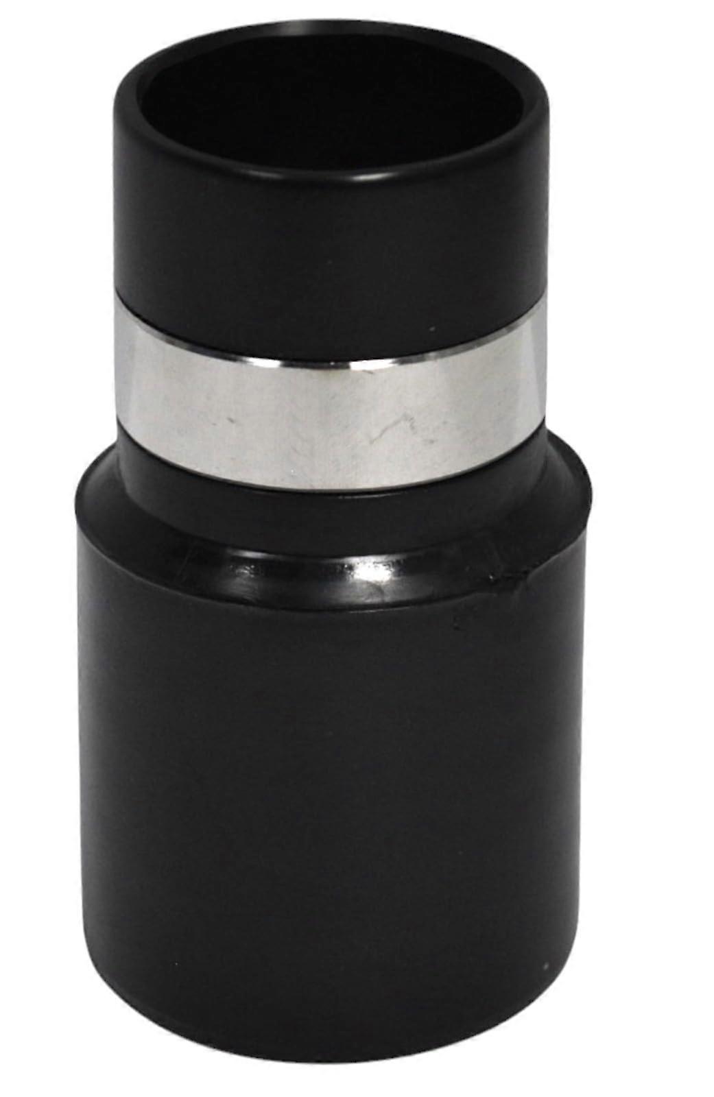 11/4 Inch Threaded Vacuum Hose Cuff with Secure Metal Banding for Central Vacuum Systems