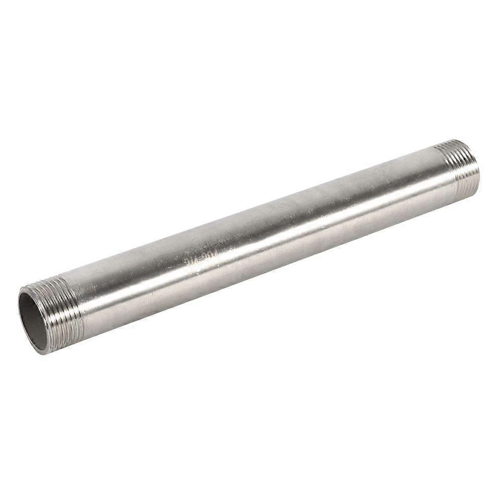 Rustfrit stål forlænger gevindrørfittings (3/4").