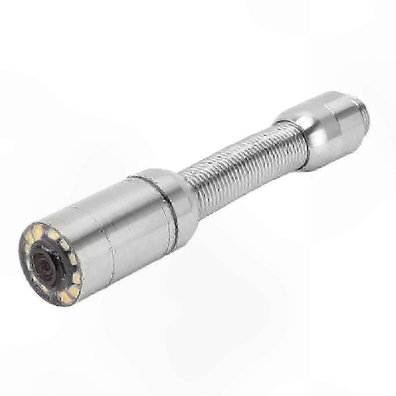 23mm Waterproof Camera Head with 12 LED Lights for Pipe Inspection