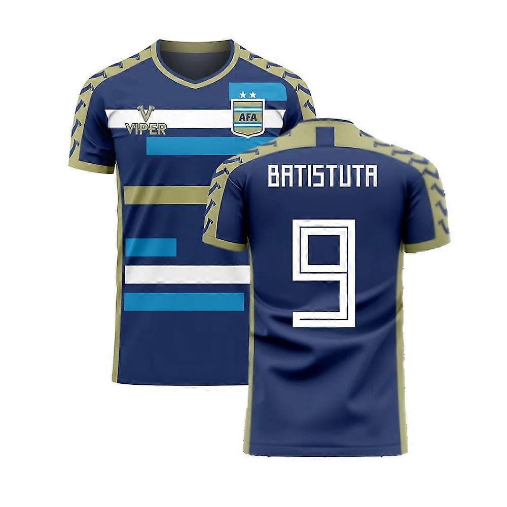 Argentina 2025-2026 Away Concept Football Kit (Viper) (BATISTUTA 9)