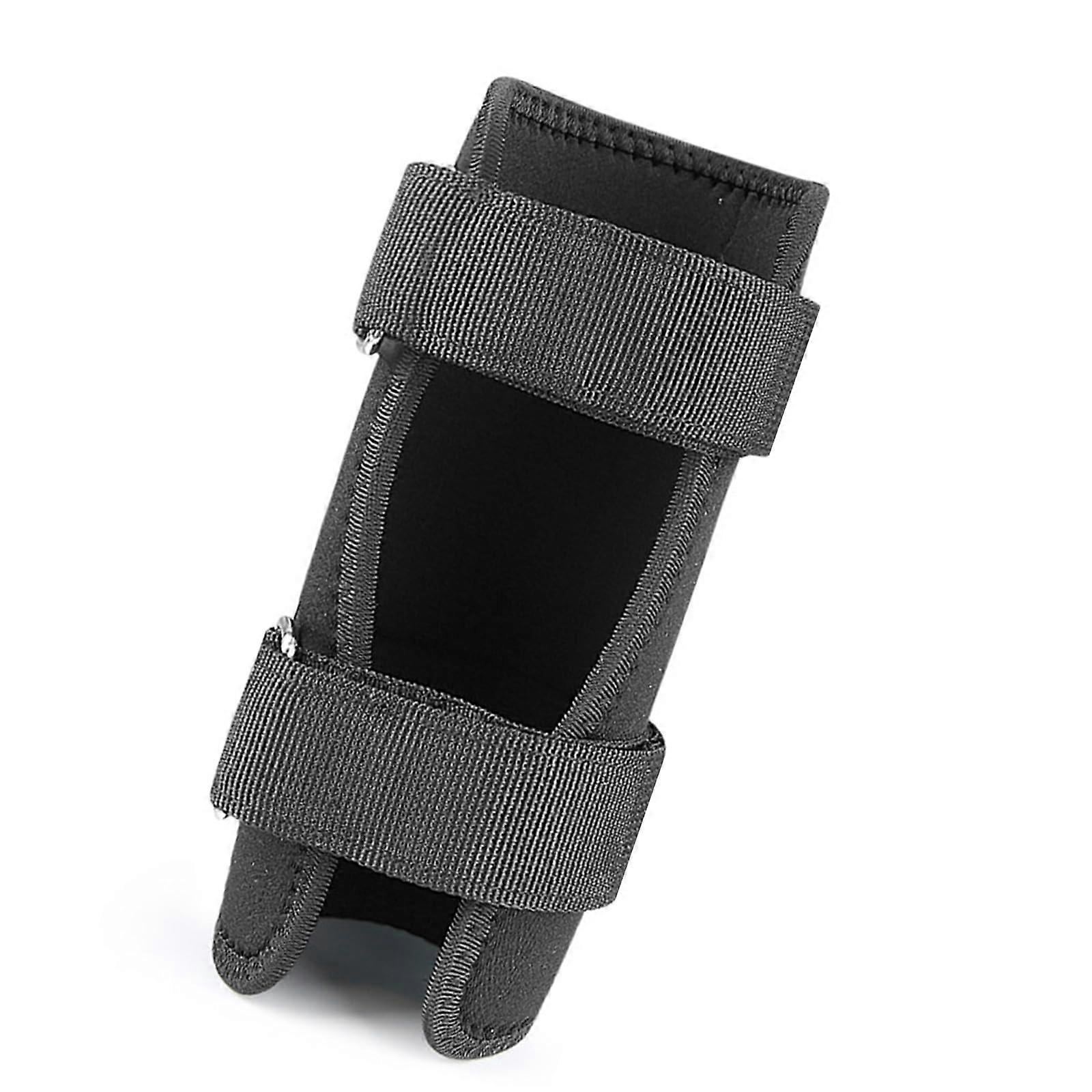 Adjustable Kettlebell Wrist Wraps with Breathable Support Brace for Weightlifting Training Black